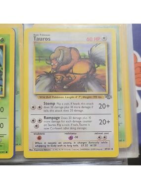 Pokémon Card Tauros